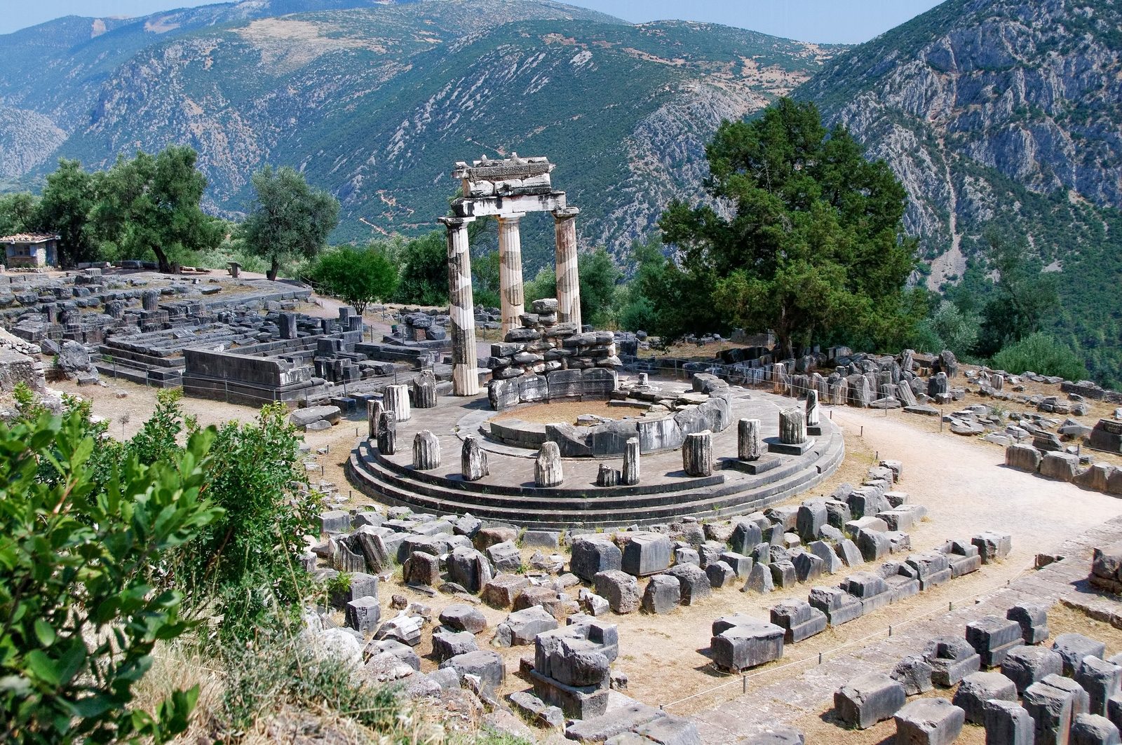 The Tholos of Athena Pronaia at Delphi