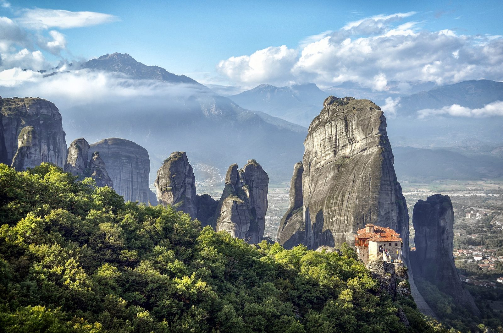 The monasteries of Meteora in Greece